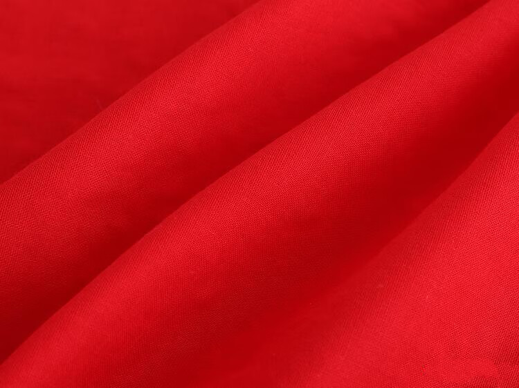 新生儿红色纱布抱单夏春款 婴儿纯棉出生包被 宝宝月子红抱单用品 红