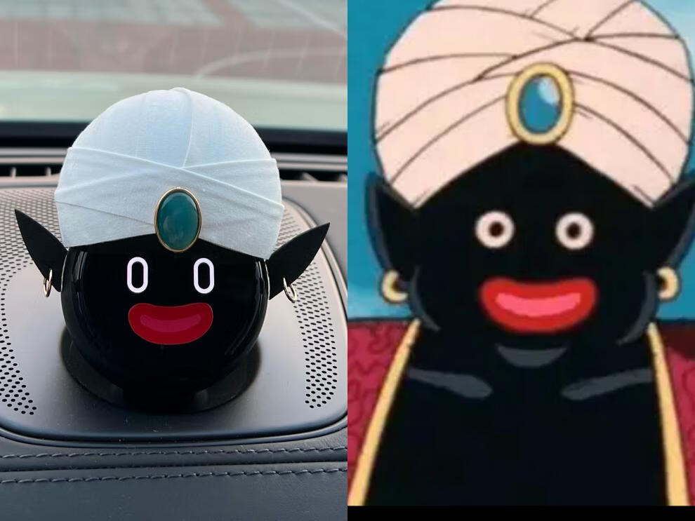 蔚来es6/es8/ec6/et7/et5 nomi帽子波波先生机器人头饰保护罩内饰装饰