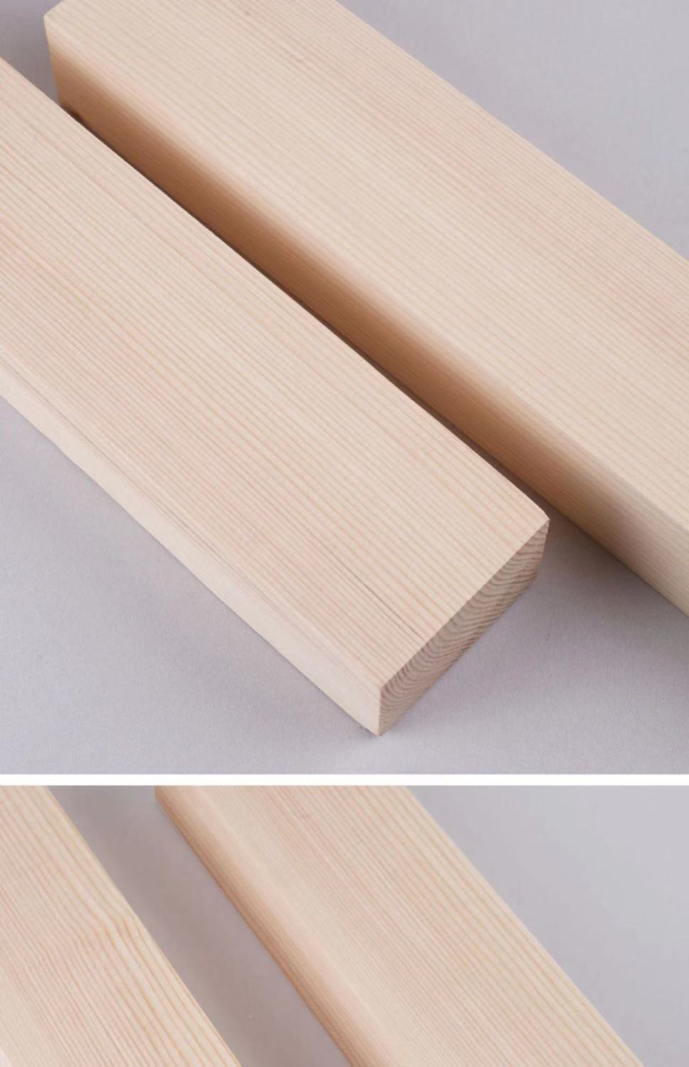 北极圈松木条实木材料定制木方条子木头块扁条长条diy手工立柱龙骨