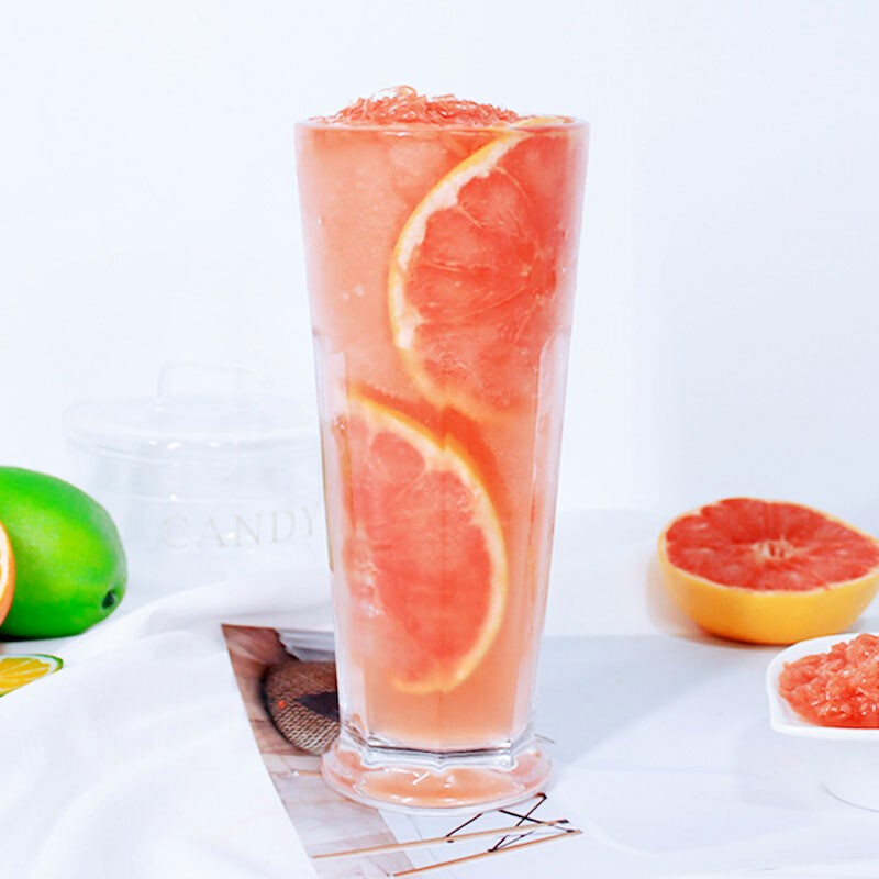 创御饮红西柚颗粒罐头满杯霸西柚奶茶店专用原料800g杨枝甘露原料