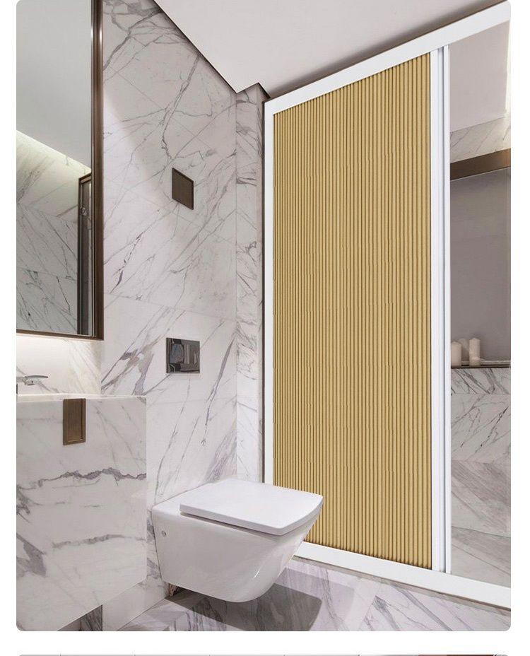 淋雨房优诗曼浴室门折叠伸缩移门干湿分离防水防霉卫生间洗澡隔断折叠