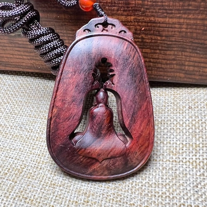 黄花梨手把件降香黄檀海南无相佛紫油梨项链吊坠木雕红木手把件汽车