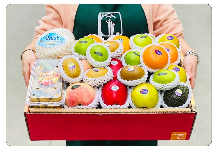 水果礼盒混合组合混搭新鲜水果礼盒装新鲜水果混搭8斤1