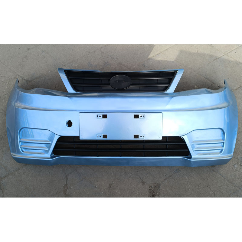 适用于金彭v8电动汽车轿车新款前保险杠前杠金鹏v8电动四轮车前脸前护