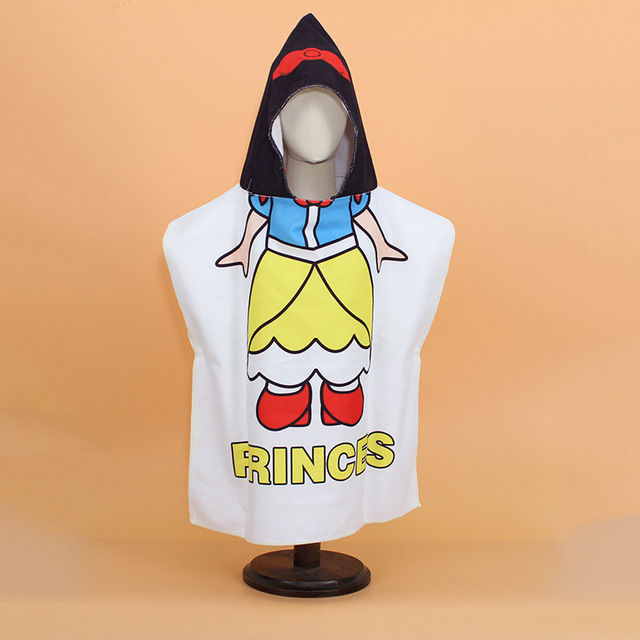 樱之兔游泳浴巾速干 儿童毛巾温泉割绒卡通针织浴袍斗篷带帽宝宝沙滩