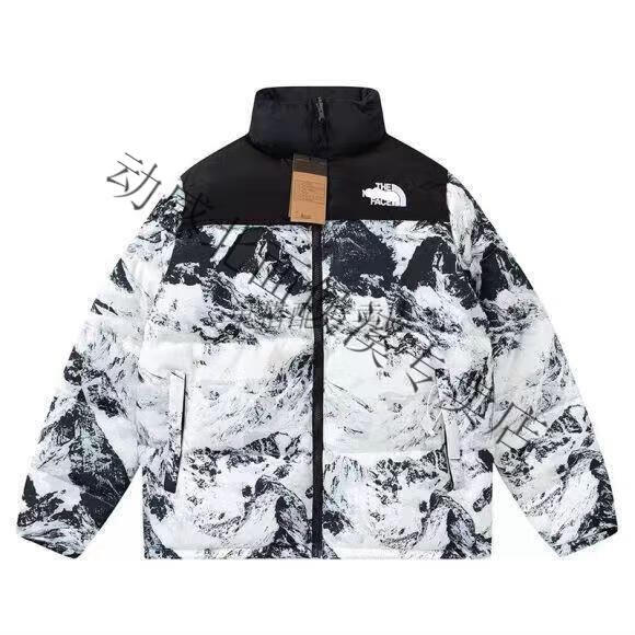 动感北面冬季新款得物1996学生男女雪山脑死防风加厚面包服潮 星空