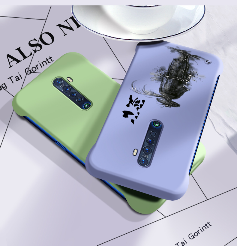 opporeno手机壳reno2液态硅胶opporenoz无边框reno2z保护壳江湖renoz