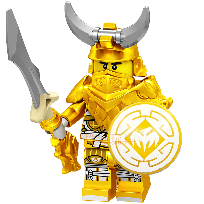乐··高(lego)幻影忍者积木2022新款黄金套装劳埃德忍者大集结人仔