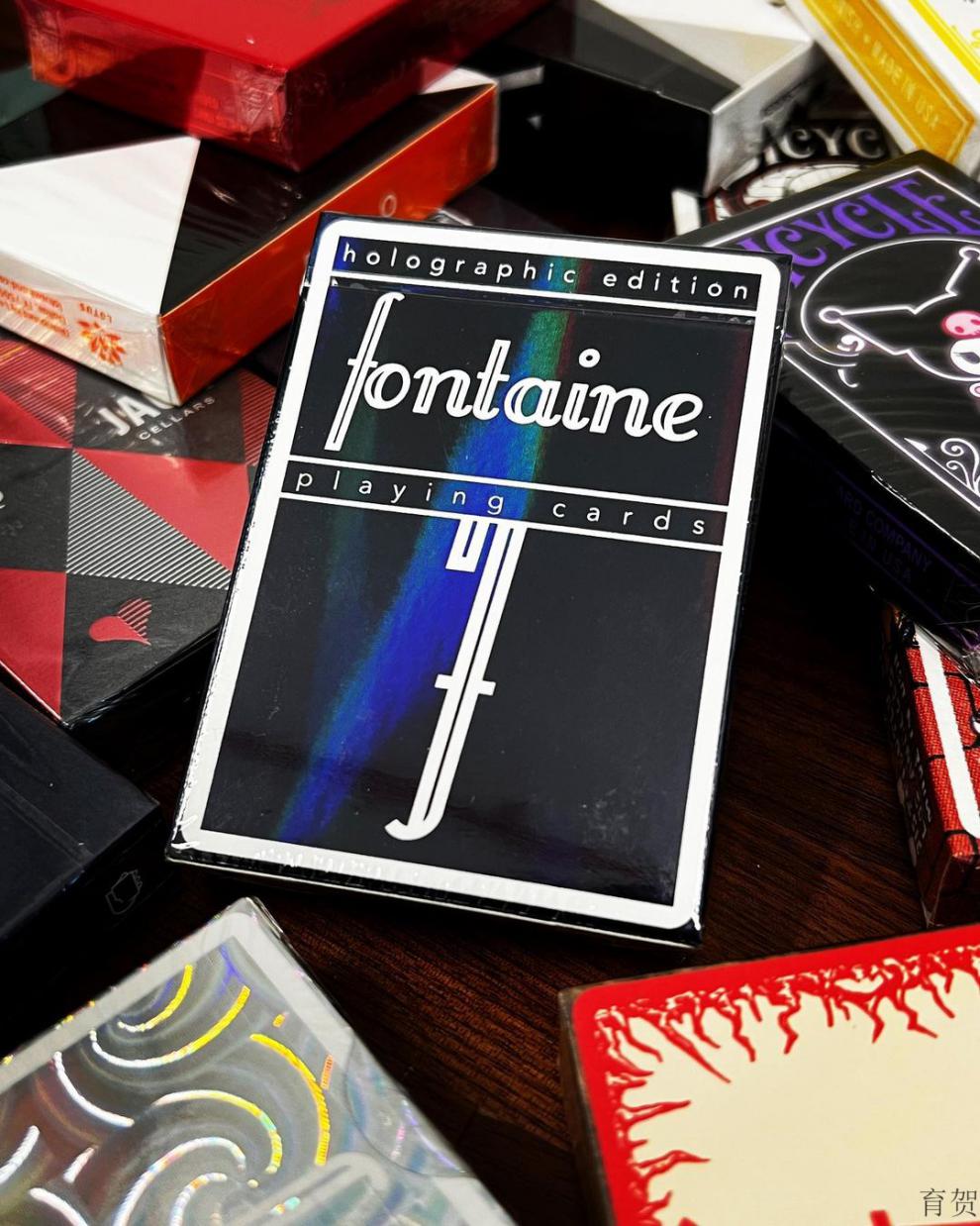 a·d·c扑克炫彩adc扑克 方丹holo fontaine 螺旋方丹 全息炫彩 花切