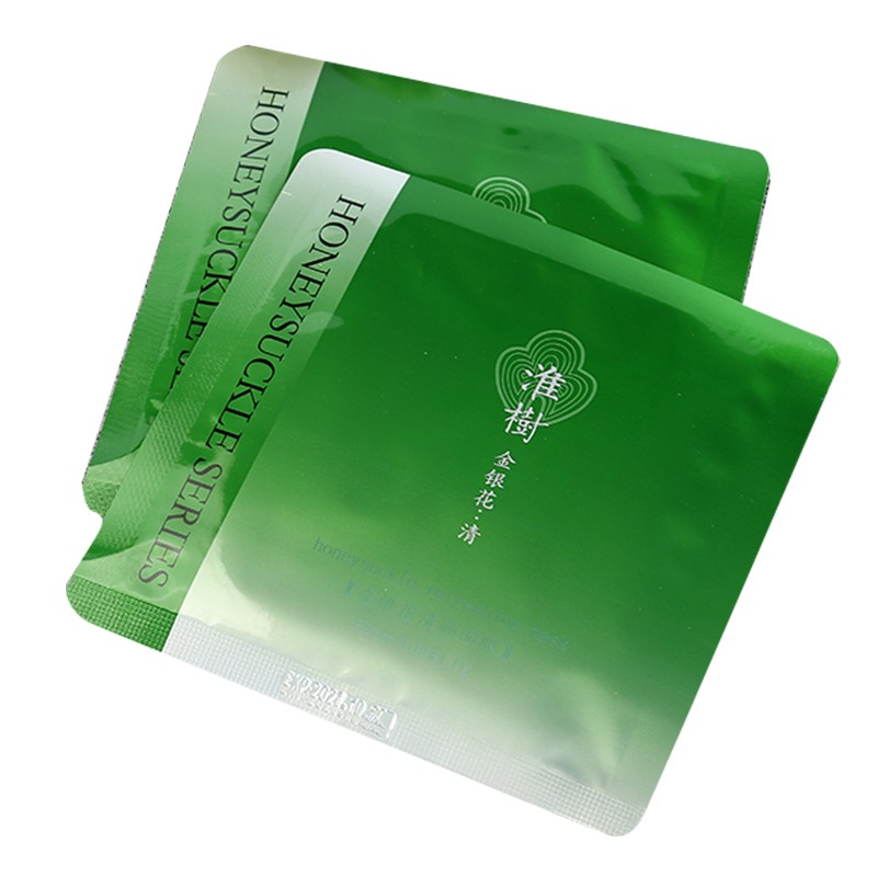 淮树金银花清颜补水面膜金银花清颜面膜1片无外盒无防伪