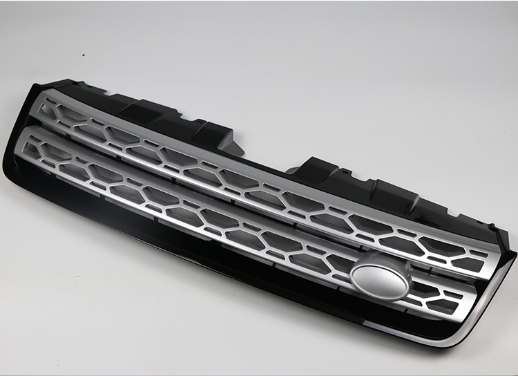 适用于专用路虎发现神行改装前中网适用于中网前脸进气格栅海外版全黑