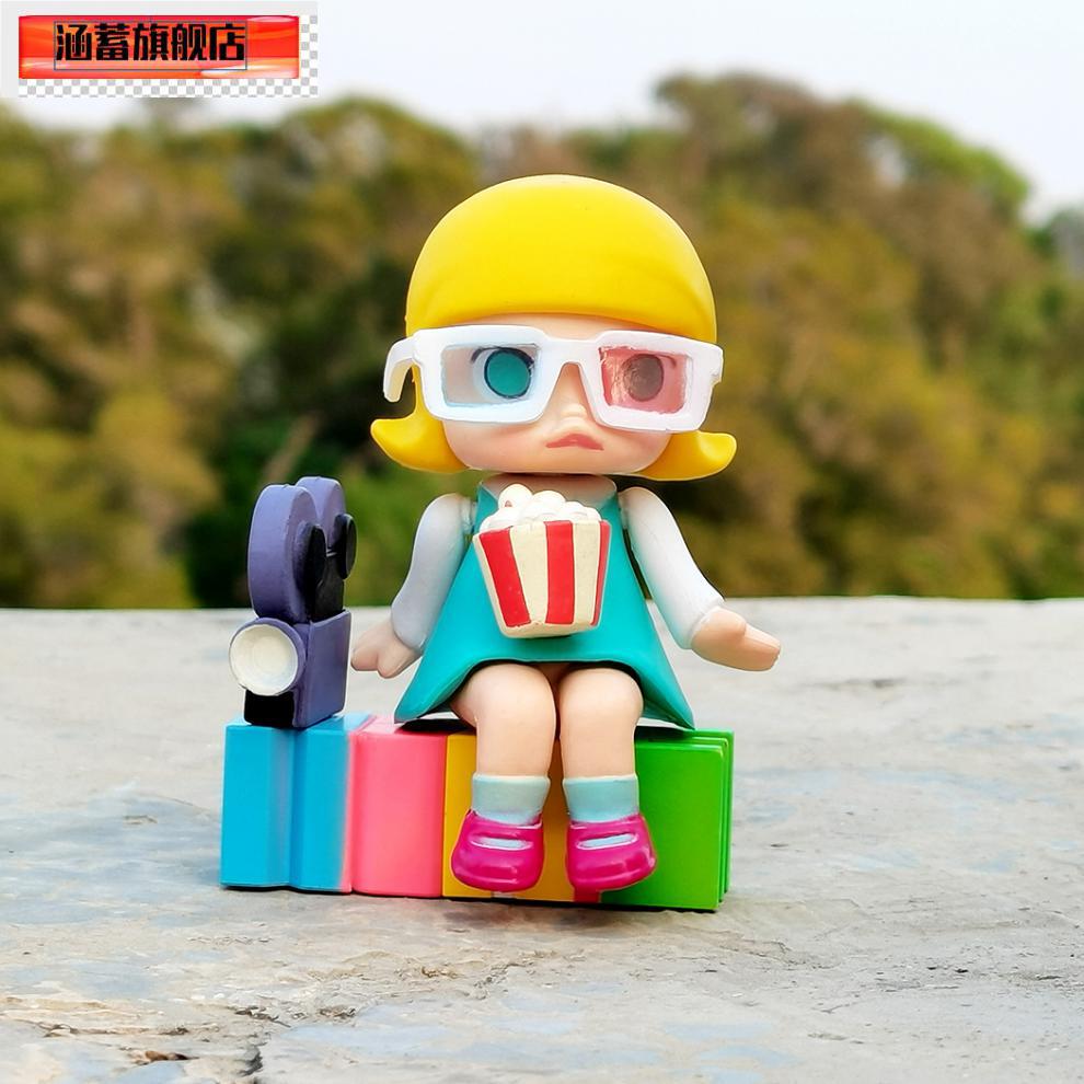 茉莉的盲盒女孩2021网红新款molly祖国版女生礼物公仔 随机1个 茉莉的