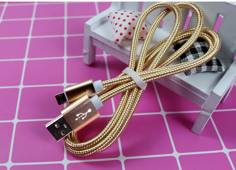 艾胜者 安卓数据线快充micro usb小头老式口充电线适用小米oppo华为