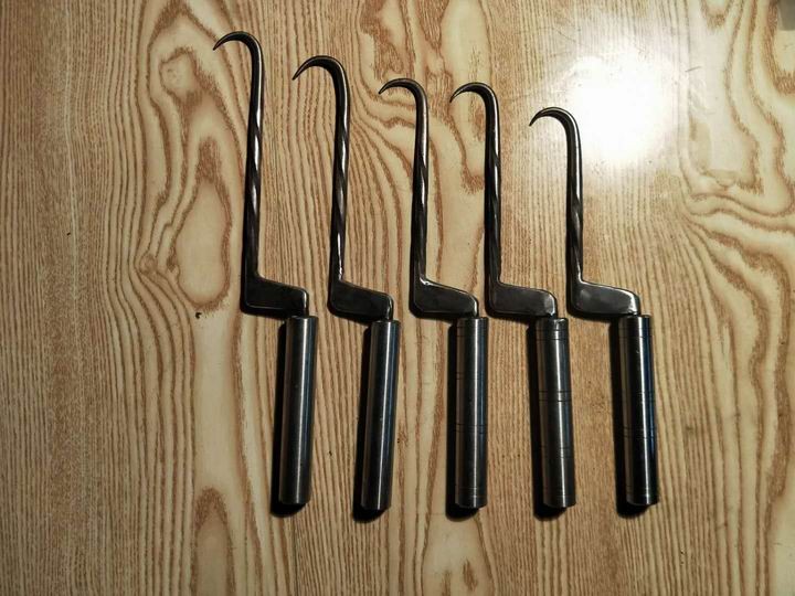 扎钩钢筋昆明市小板桥扎钩钢筋绑钩硬钢四川扎钩手柄外径18全长27公分