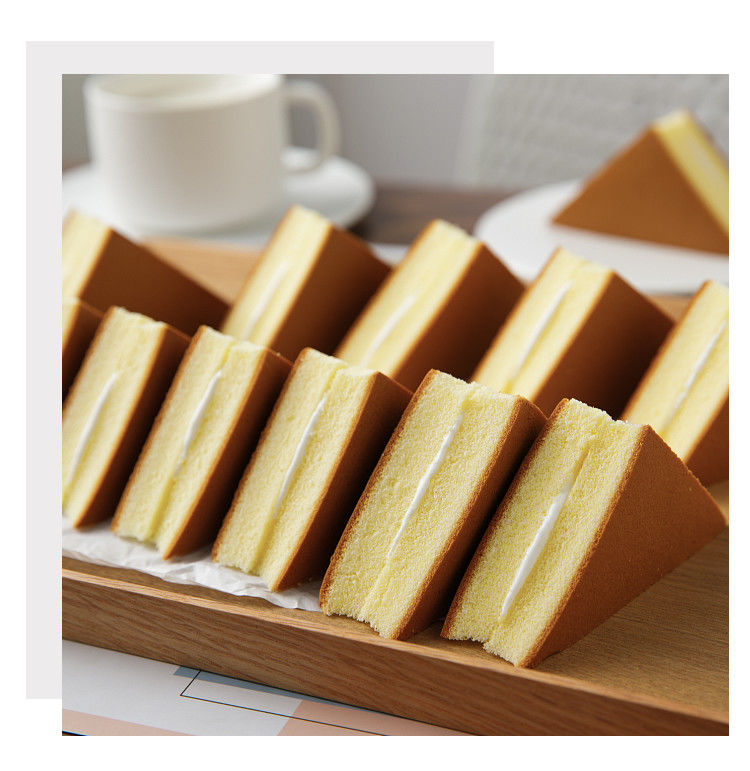 三明治鲜奶蒸三角形夹心面包学生早餐批发一整箱5-40包 三明治20包