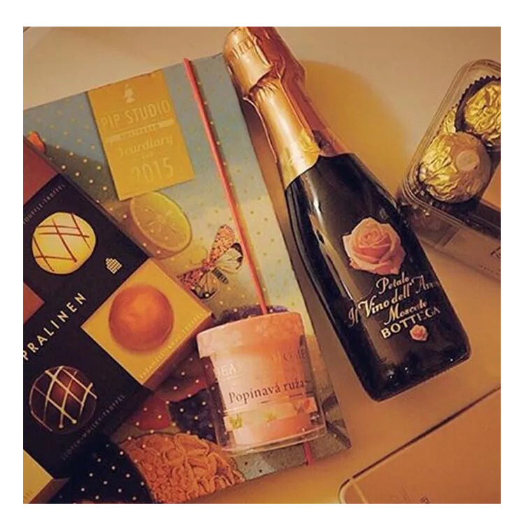 波特嘉(bottega)礼盒装 意大利 起泡葡萄酒 洋酒 (200ml*4瓶/套) 波特