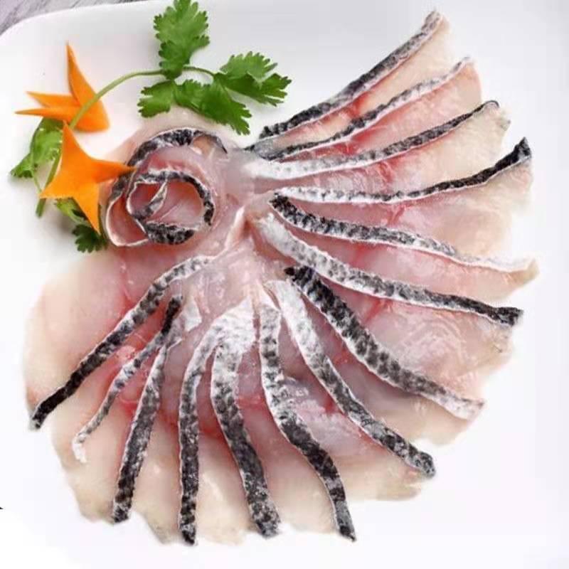黑鱼片免浆鱼片酸菜鱼生鱼片半成品新鲜鱼肉免切免洗鱼片专用酸菜200g