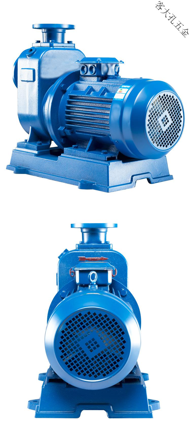 zw无堵塞自吸泵排污泵直连式污水泵管道离心泵三相380v 40zw10-15〖1.