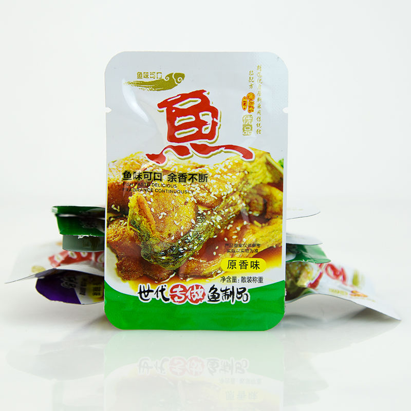广西桂林特产御苑漓江醉鱼即食原香味香辣鱼干鱼块小吃零食原味2袋