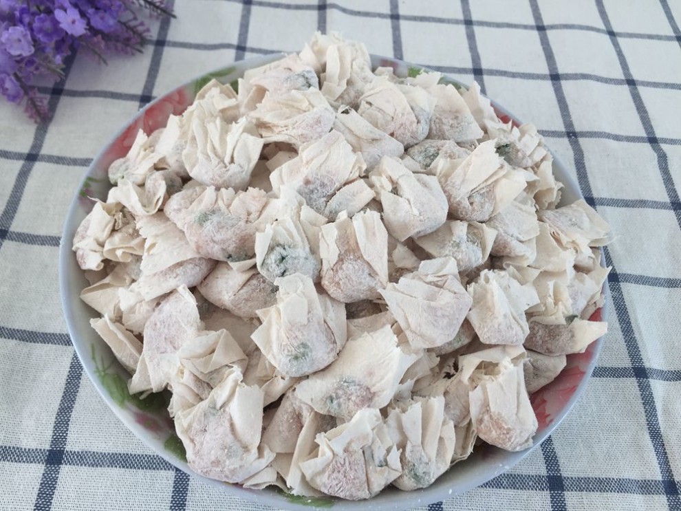 顺丰配送福建莆田特产西天尾燕皮扁食混沌扁肉云吞馄饨肉燕 2500克