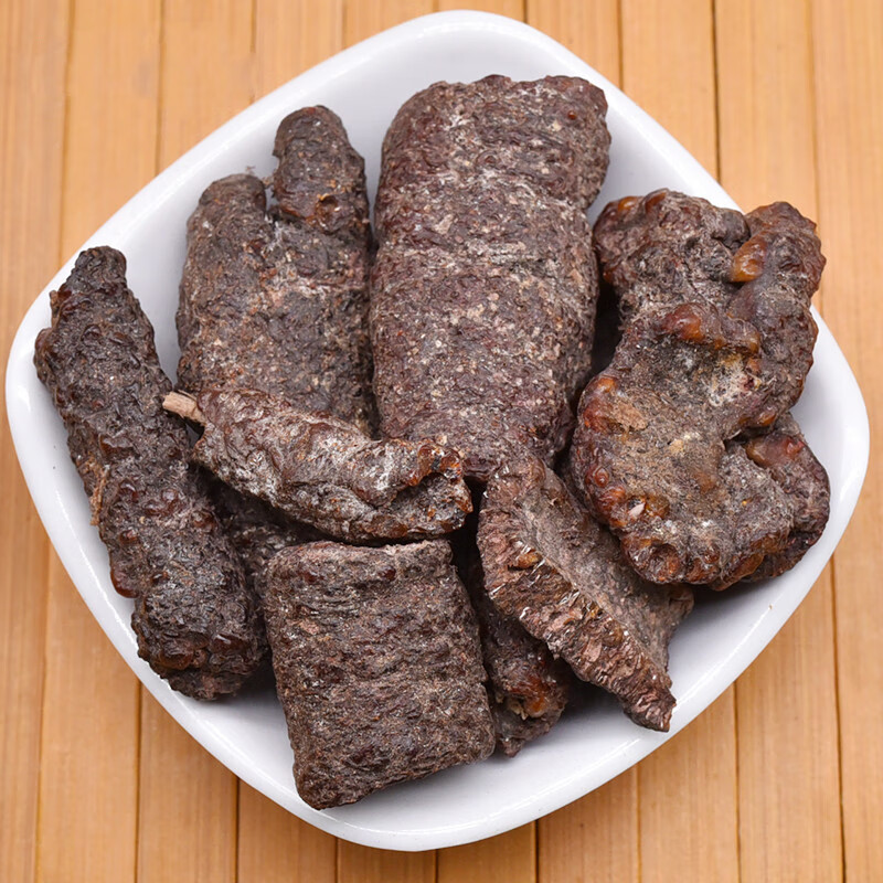 紫草茸250克中药材紫胶紫梗棒状虫胶胶质紫草茸