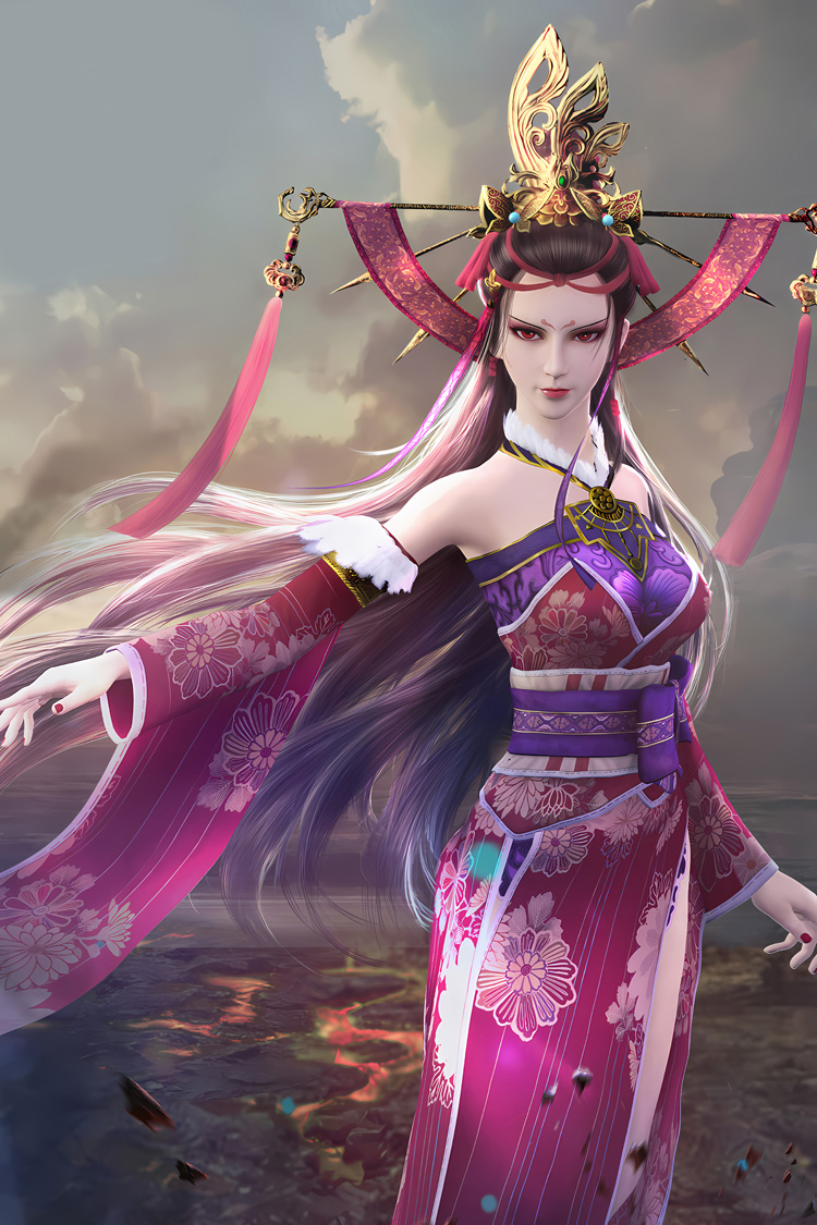 画江湖之不良人海报定制壁纸挂画女帝姬如雪陆林轩蚩梦动漫周边结盟者