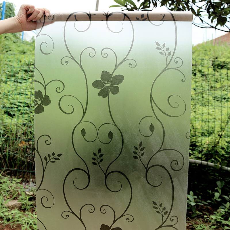 蜜云森玻璃帖纸自粘不透明贴膜门窗玻璃贴纸卫生间磨砂窗花窗户贴膜