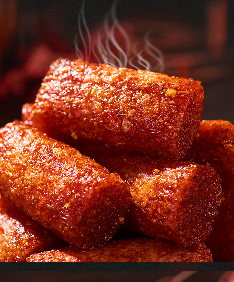 双娇素牛尾巴辣条208g网红休闲零食办公室零食香辣味小面筋怀旧零食