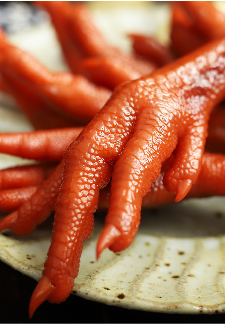 广纳力驰脆皮鸡爪酱香鸡爪酸辣凤爪鸡脚小吃休闲零食5-20包多规格