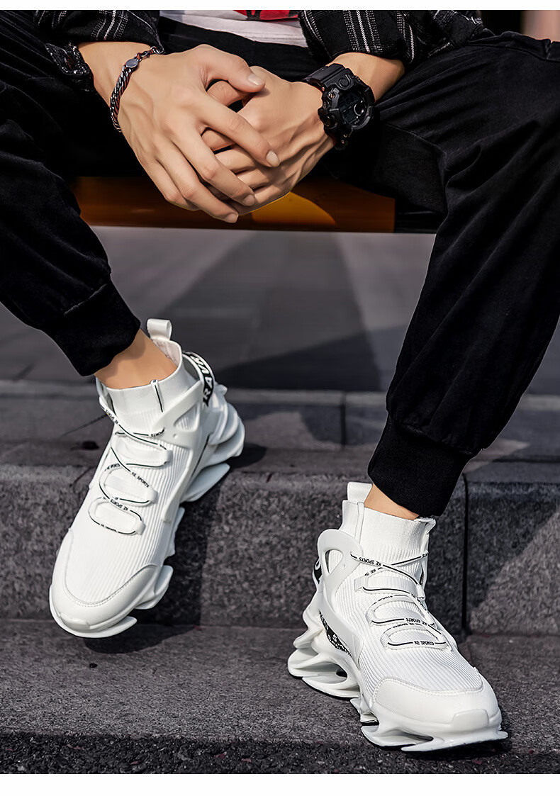 耐克nike刀锋男鞋2022新款冬季飞织透气休闲运动鞋男士高帮百搭时尚