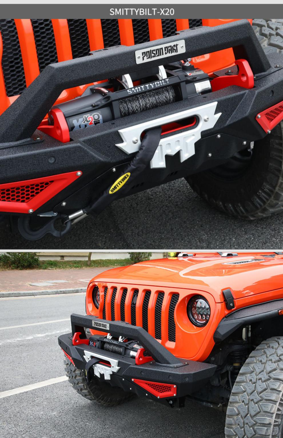 沃恩绞盘牧马人电动绞盘改装件猛禽坦克300越野车自救拖车12000磅warn