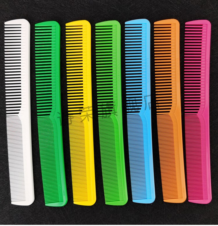 川岛文夫梳子日本peekaboo梳子剪发梳子稀密齿中长发裁发梳沙宣梳子2