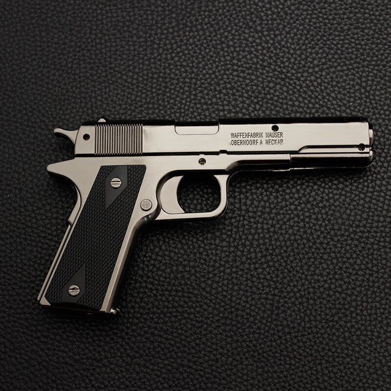 打火机枪全金属打火机防风红色火焰点烟器抖音个性装逼不可发射fq008