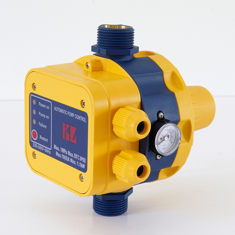 定制水泵dsk电子水流全自动压力开关控制器增压pun601eh智能可调开关