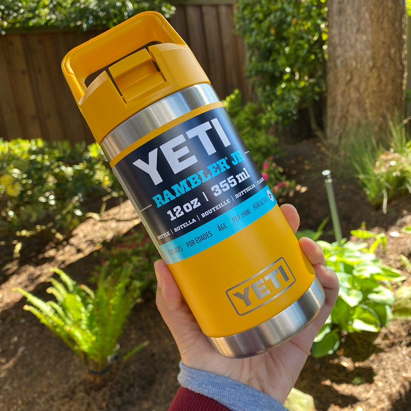 现货yeti 儿童保温杯水壶高端水杯金属内不锈钢保温保冷355m 红色(355
