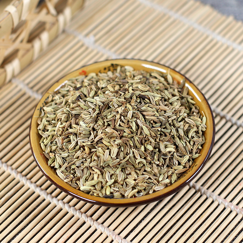 同仁堂炒小茴香盐炒茴香小回香散装甘肃中药材炒熟茴香料大全有桂皮