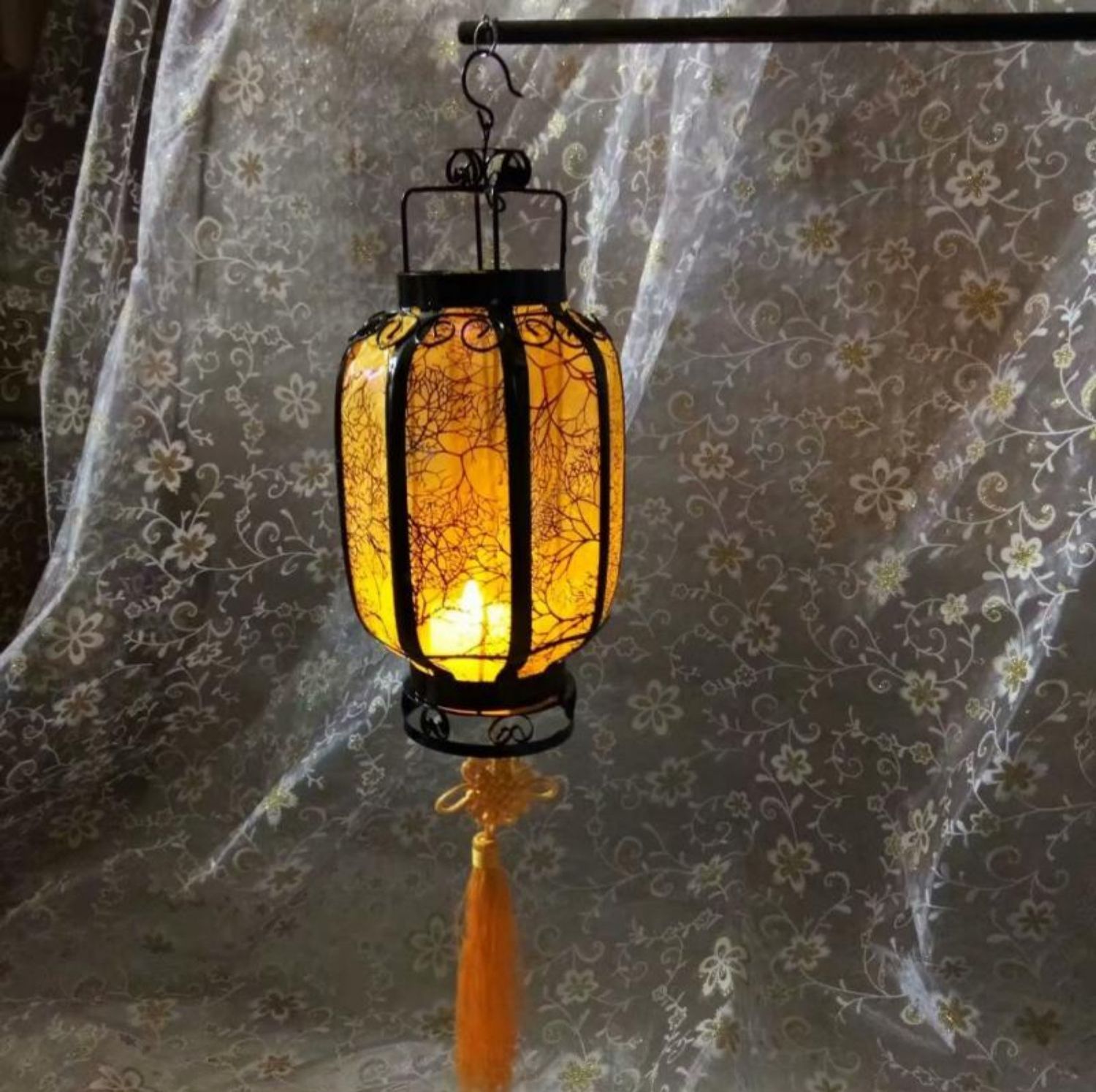 可狄仿古手提小灯笼 汉服古装婚庆拍摄道具 新年中秋节日装饰古风宫灯