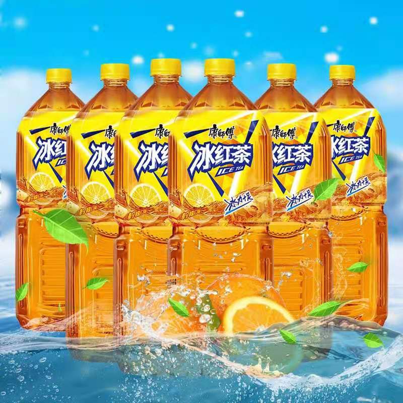 冰红茶柠檬红茶饮料2l装大瓶牛饮装 2升冰红茶3瓶装【图片 价格 品牌