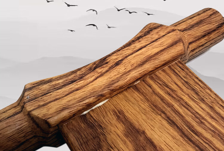 风筝拐子大型风筝轮放飞器工字拐实木黑胡桃拐子挠线板手握轮高端成人