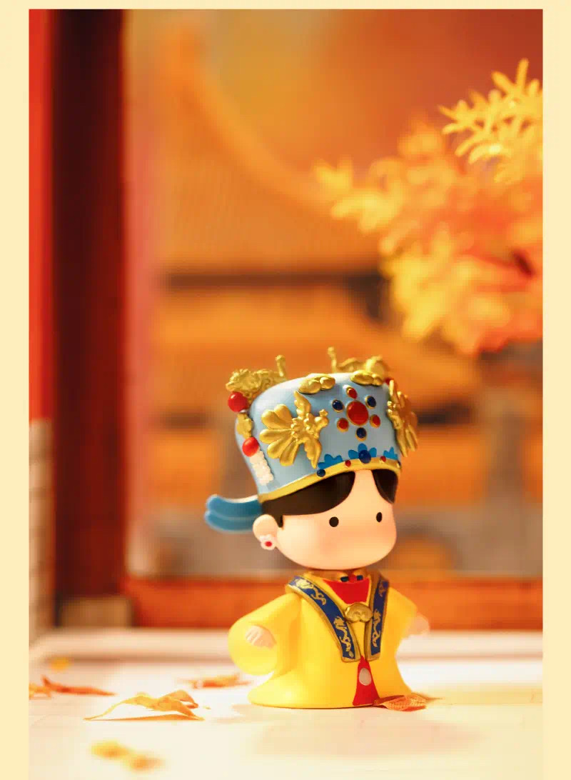 京选好货赛故宫国潮手办宫廷故宫系列中国古风文创公仔潮玩盲玩偶摆件