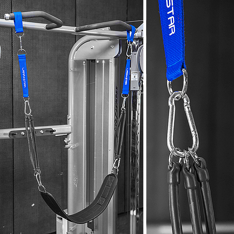 引体向上辅助带弹力带单双杠辅助带健身力量训练辅助器材 普通款黑色