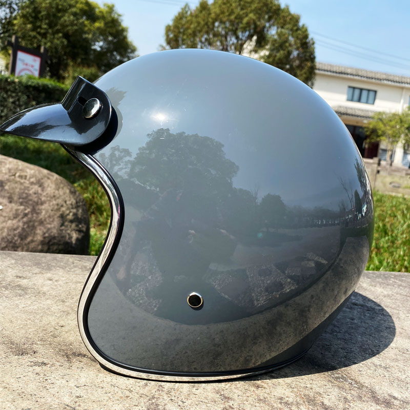 哈雷摩托车头盔加大号超大头胖子特大码4xl号男机车3/4半盔63到67cm可