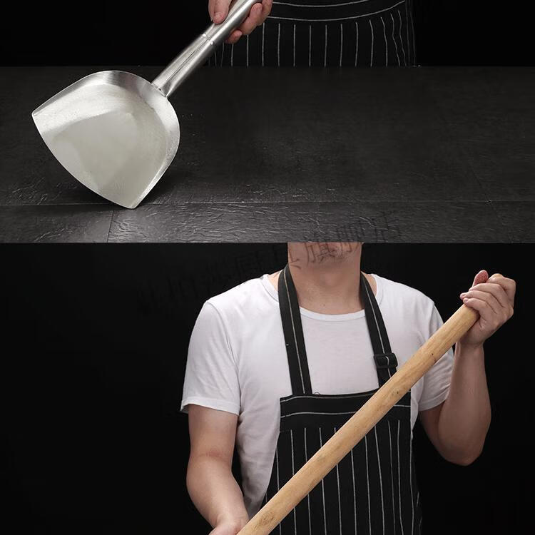 大锅菜铲子 不锈钢铲子大锅铲铁铲子炒菜铲子厨具铲食堂学校大锅用 17