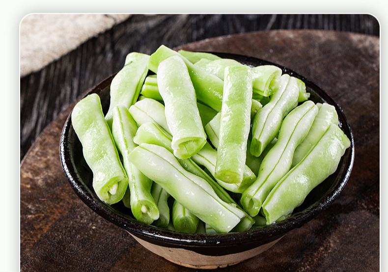 山东新鲜鲜嫩无筋芸豆新鲜蔬菜老来少芸豆现摘现发白不老芸豆九粒白