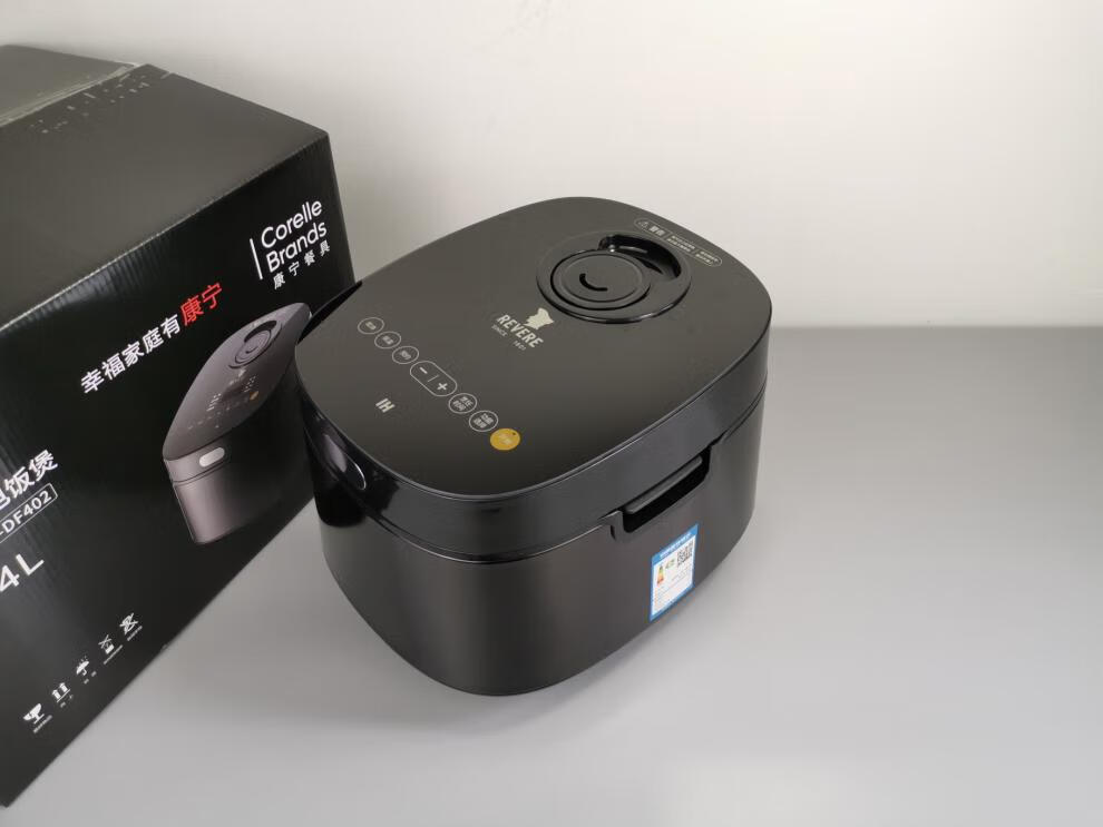 康宁电饭锅4l美国康宁精铸铁釜内胆电饭煲加热大容量不粘锅智能杂粮