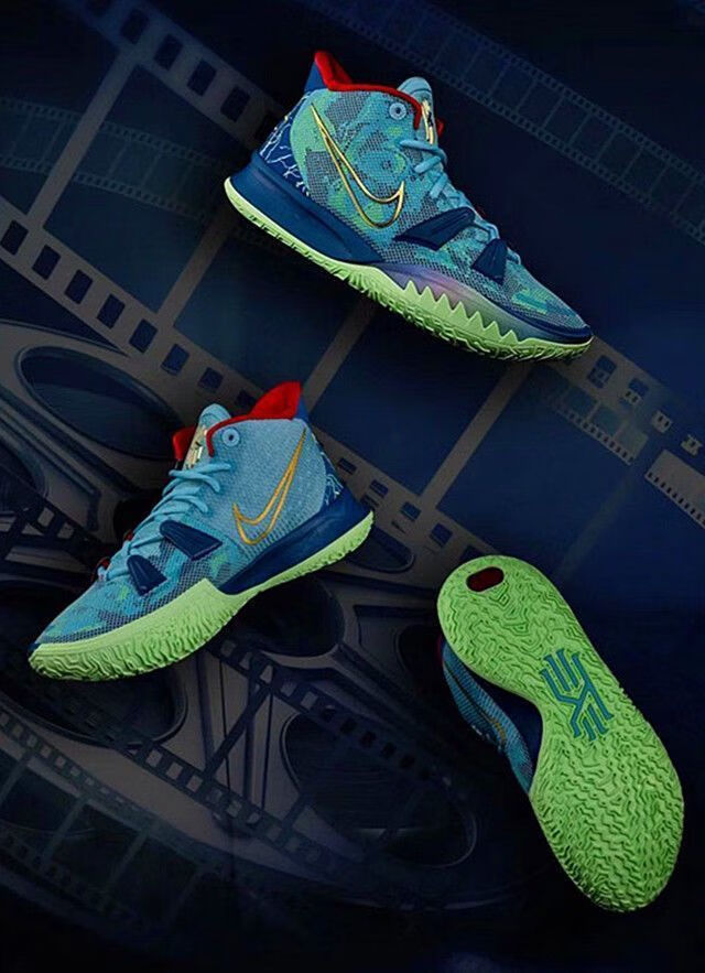 耐克官方舰店欧文7代正版鸳鸯气垫篮球鞋电影艺术主题音乐蓝橙男女