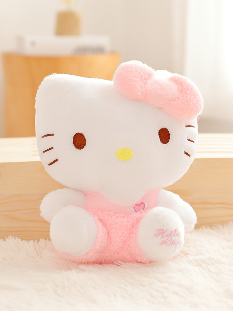 破损包赔hellokitty公仔凯蒂猫毛绒玩具女孩娃娃哈喽kt美乐蒂玩偶节日