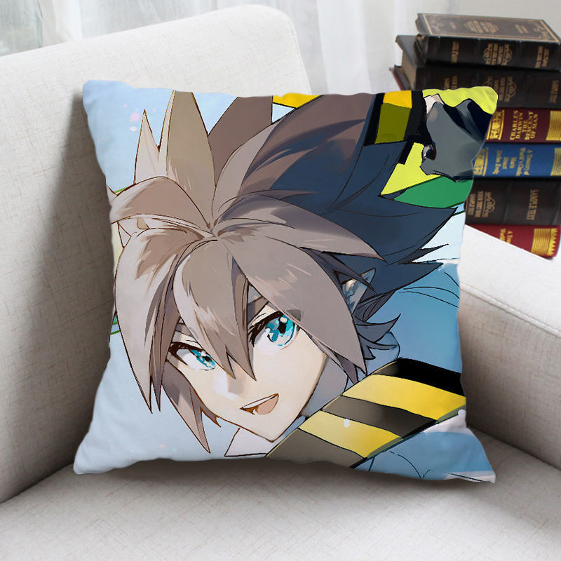 凹凸世界抱枕凯莉 嘉德罗斯格瑞动漫画孩子坐靠垫礼物枕头双面 7 35*