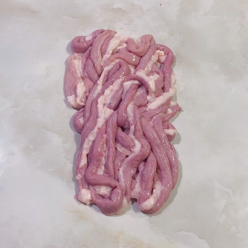 新鲜猪粉肠阿豪人家猪天天新鲜人家猪土货带油猪粉肠猪小肠苦肠发省外