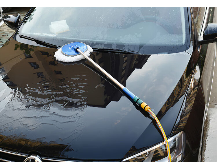 洗车拖把通水洗车刷子软毛多功能擦车拖把汽车专用刷洗车神器工具可